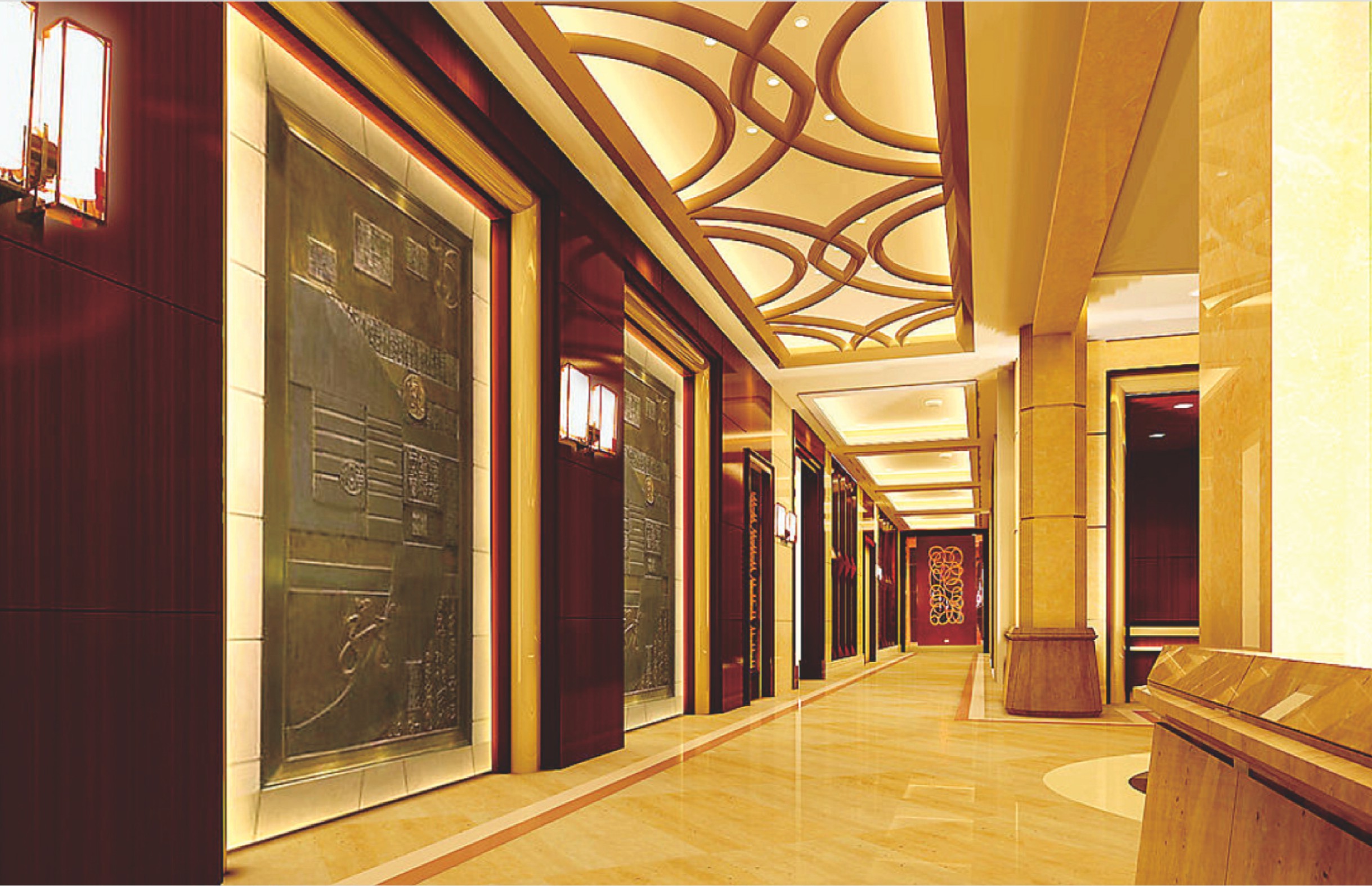 南昌凱萊大飯店嘉豪國際會所裝飾工程